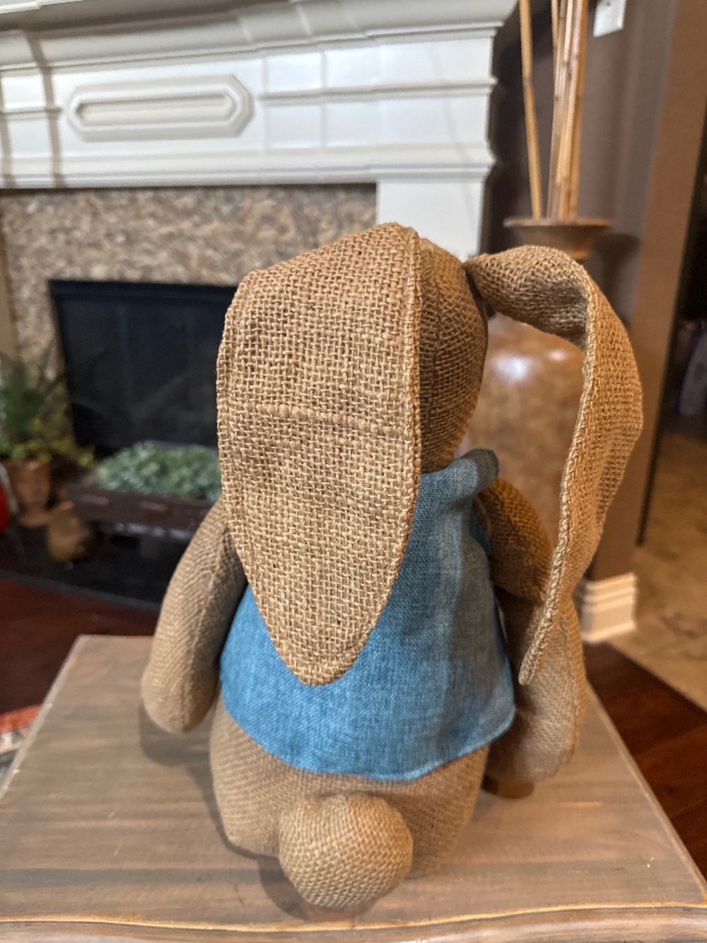 2 feet tall 70’s burlap bunny. - Picture 8 of 13
